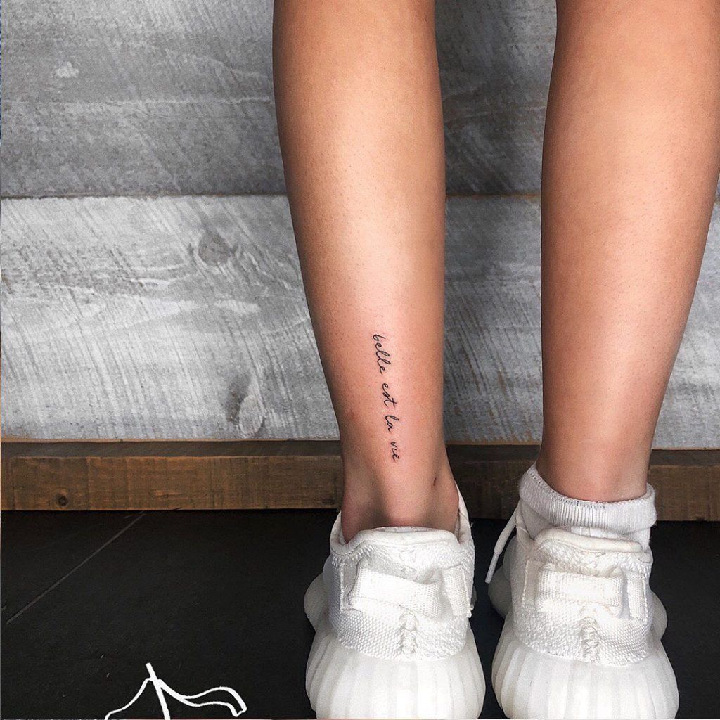 56 Meaningful Quote Tattoos To Inspire Lifetime Positivity - Our Mindful Life -   19 beauty Words tattoo ideas