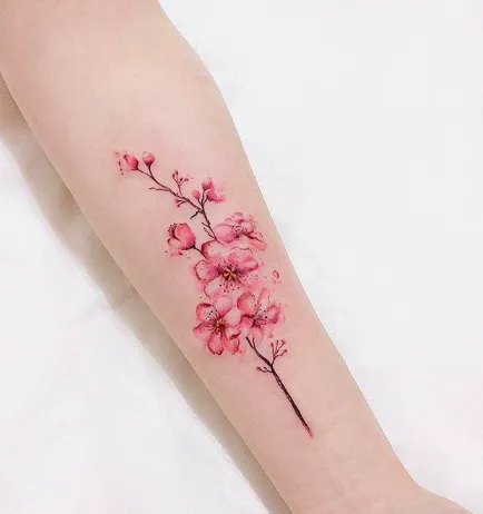 Cherry Blossom Tattoo Designs & Ideas to Try in 2020 - Tattoo Stylist -   19 beauty Words tattoo ideas