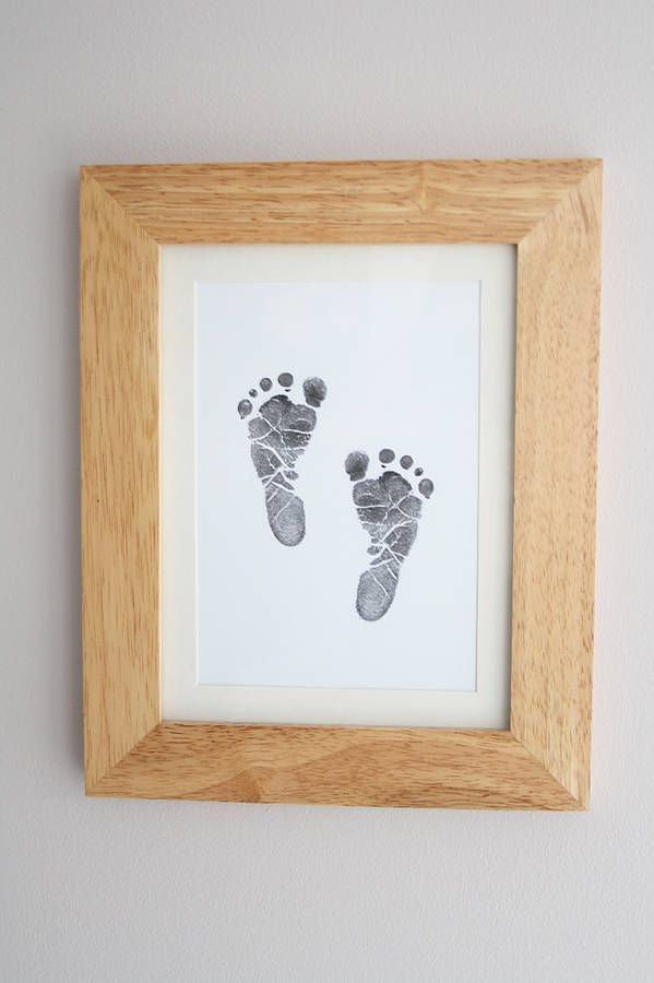 Baby Hand And Foot Inkless Print Kit -   19 diy Baby crafts ideas