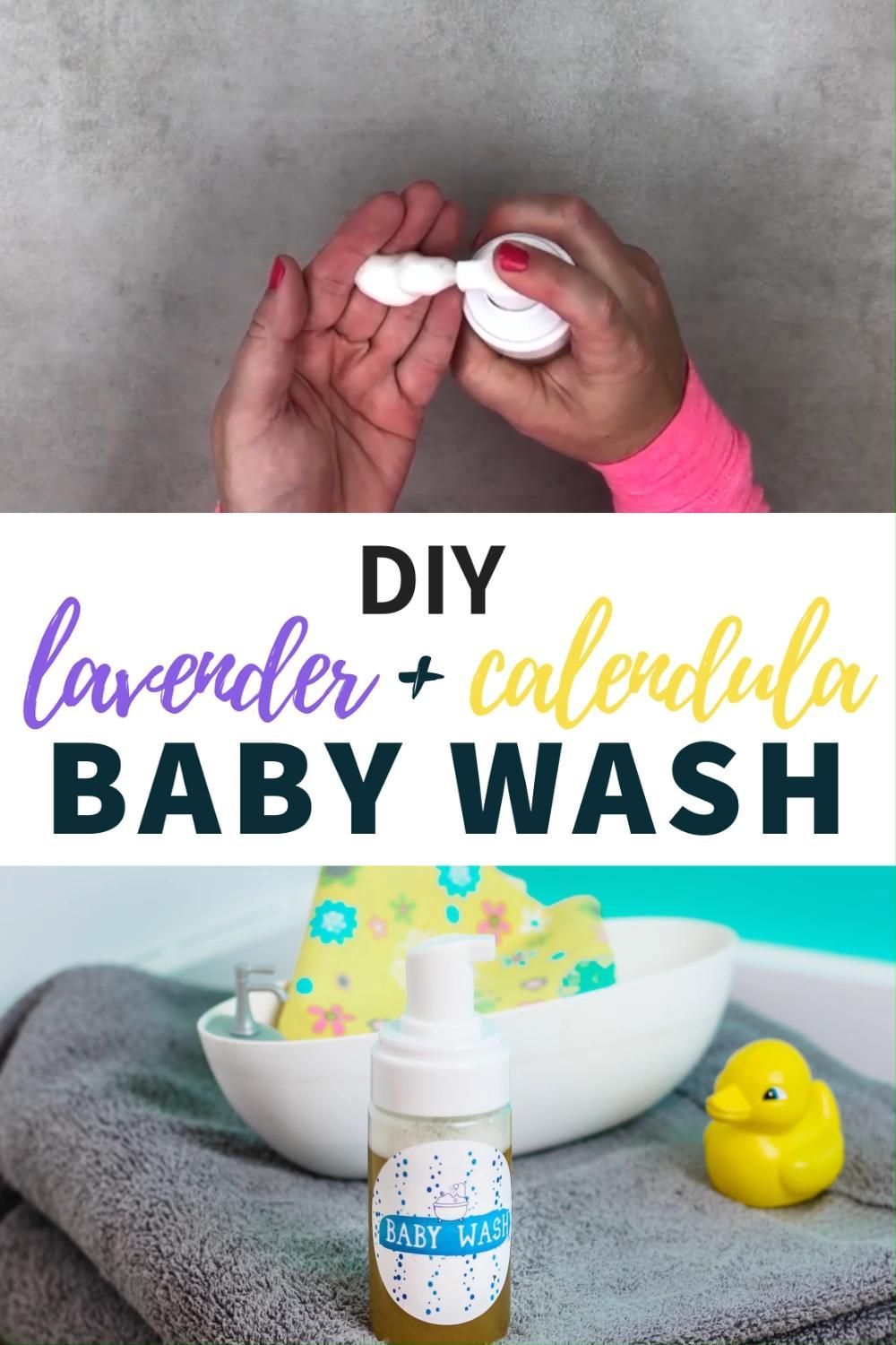 Calendula and Lavender DIY Baby Wash Recipe -   19 diy Baby products ideas