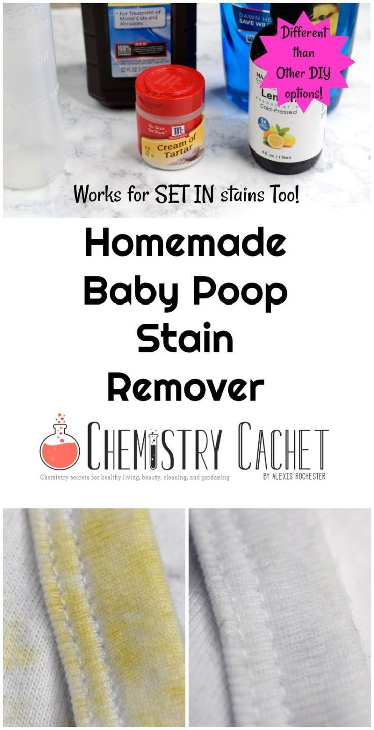Homemade Baby Poop Stain Remover! Different Than Other DIY options! -   19 diy Baby products ideas