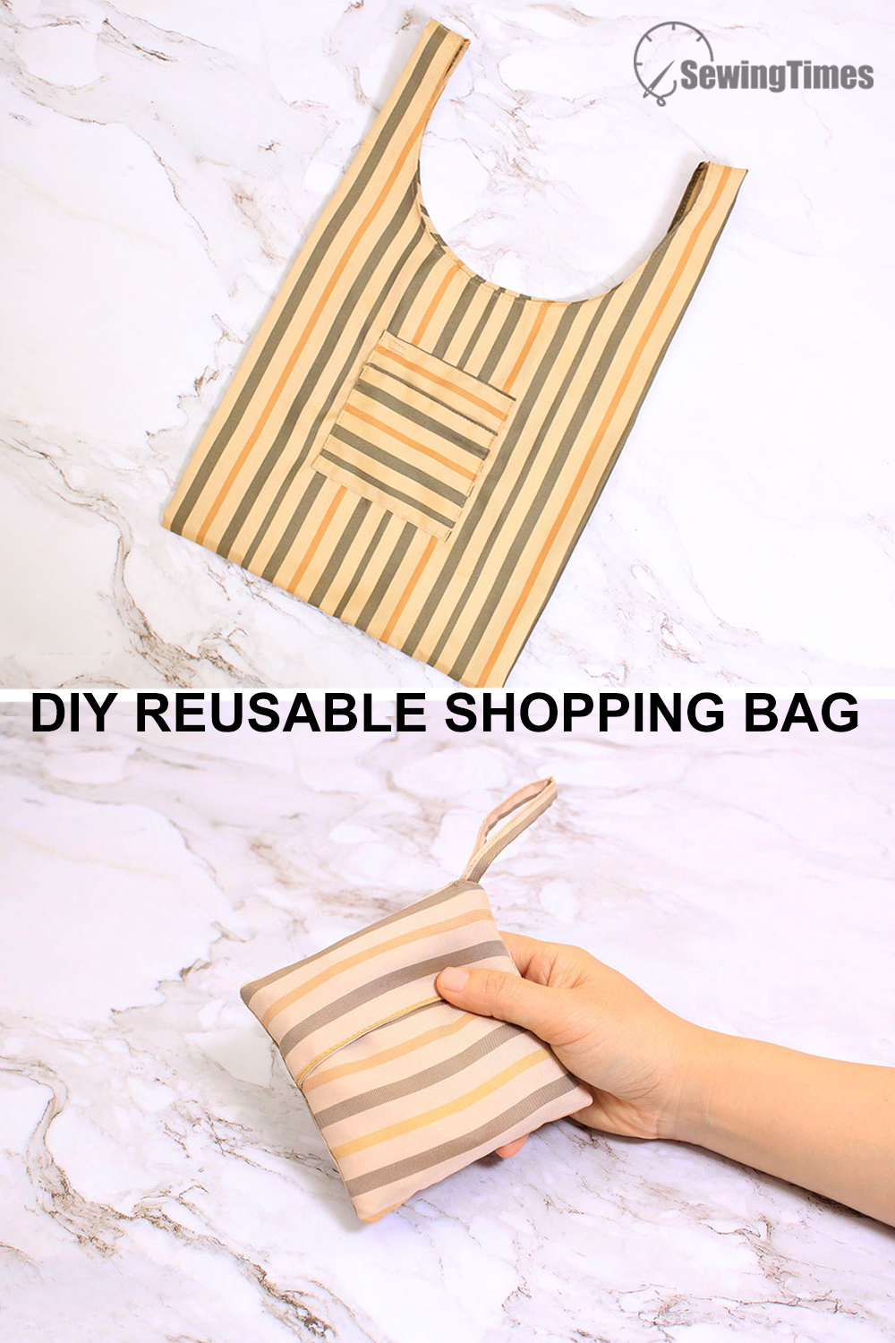 DIY REUSABLE GROCERY BAG -   19 diy Bag decoration ideas