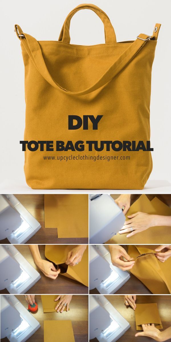 DIY Tote Bag Tutorial (Free Bag Pattern and Video!) -   19 diy Bag decoration ideas