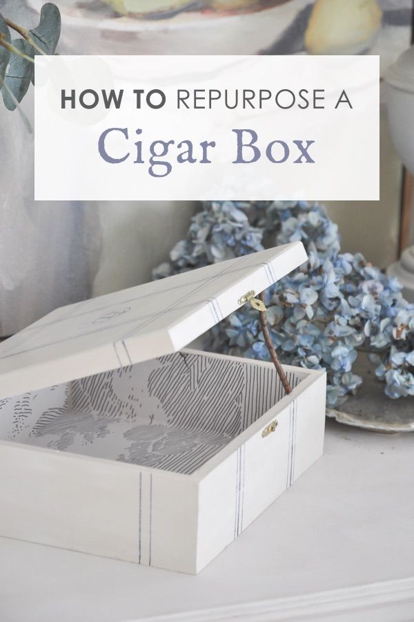 Cigar Box Crafts: How To Repurpose A Cigar Box -   19 diy Box art ideas
