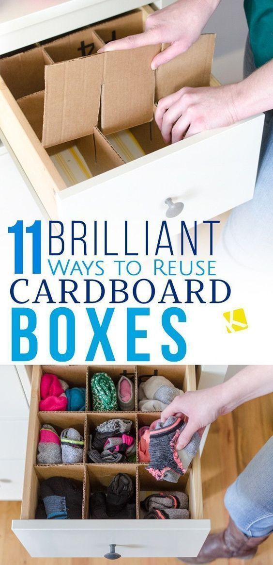 11 Awesome Ways to Repurpose an Empty Cardboard Box -   19 diy Box art ideas