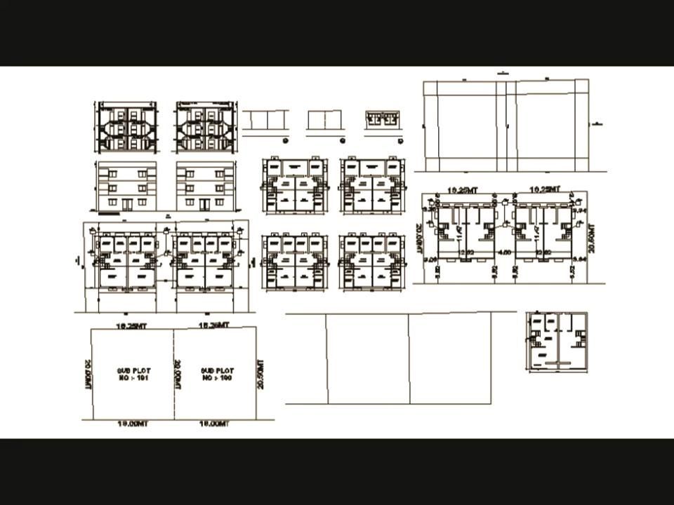 AUTOCAD HOUSING BUNGALOW DRAWINGS -   19 diy House blueprints ideas