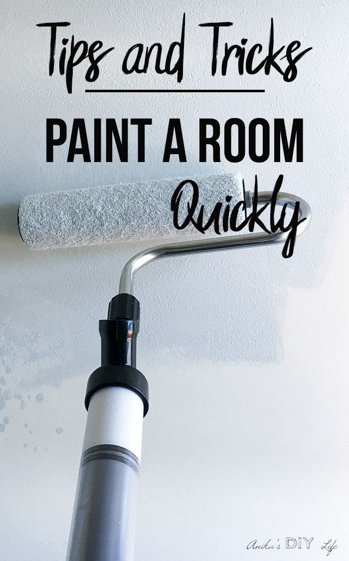 How to Paint a Room Quickly - Tips and Tricks -   19 diy House painting ideas