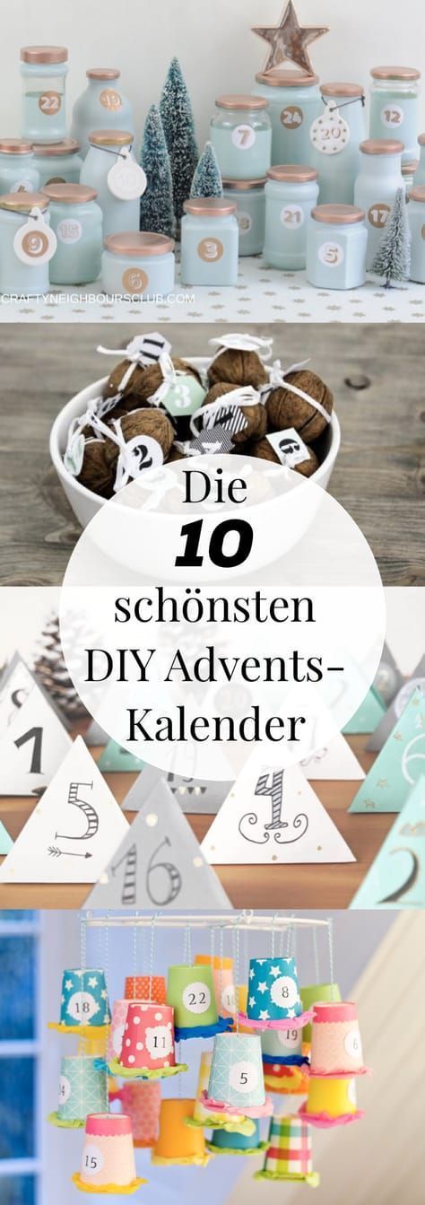 Adventskalender basteln - 10 kreative Bastelideen -   19 diy Ideen adventskalender ideas