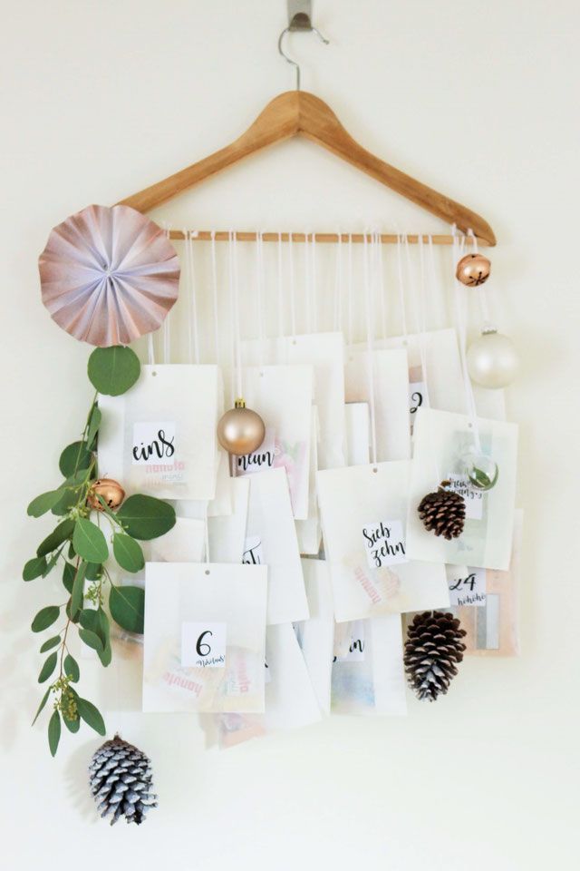 19 diy Ideen adventskalender ideas