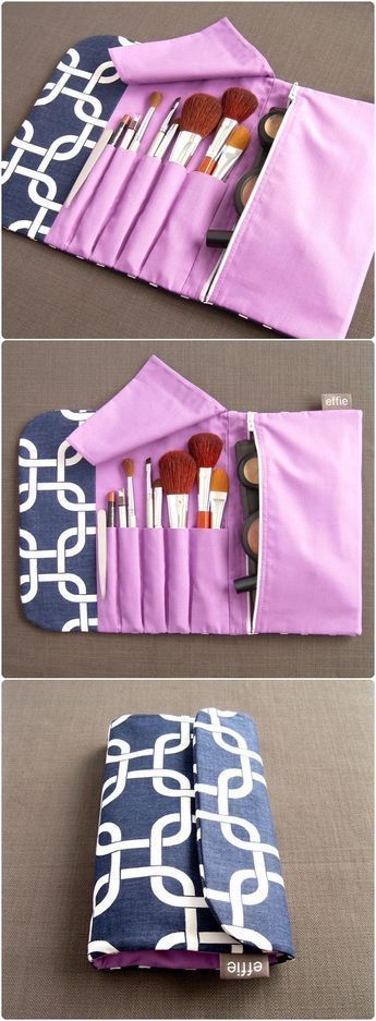 19 diy Makeup bag ideas