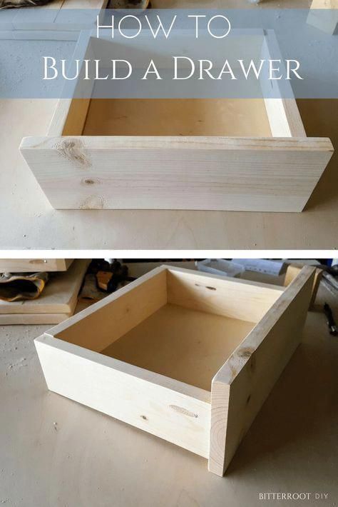 How to Build a Basic Drawer - No Fancy Tools | -   19 diy Muebles facil ideas