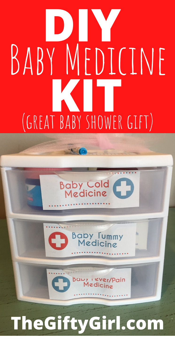 Easy DIY Baby Medicine Kit: Essential medicine for baby's first year -   19 diy Organization baby ideas