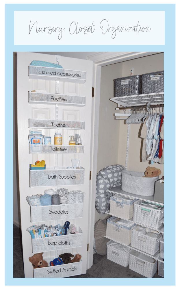 Baby Crollman Nursery & Closet Reveal - My Cancer Chic -   19 diy Organization baby ideas