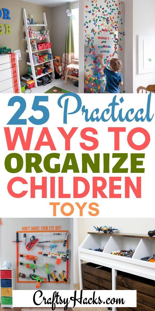 25 Brilliant Ways to Organize Your Children Toys -   19 diy Organization for kids ideas