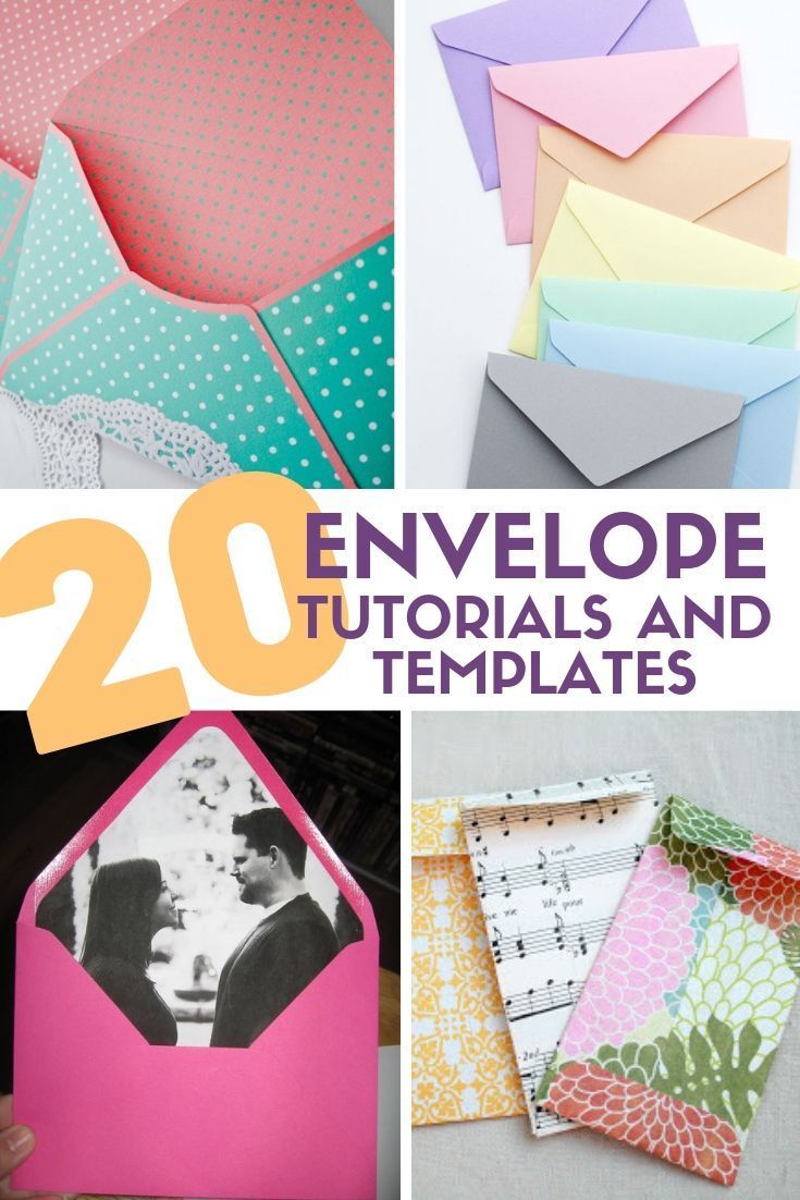 Top 20 Paper Envelope Tutorials and Printable Templates -   19 diy Paper cards ideas
