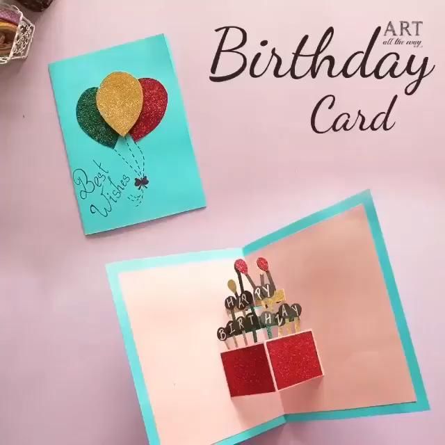 Birthday Card DIY -   19 diy Paper cards ideas
