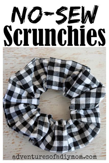 How to Make Scrunchies without Sewing -   19 diy Scrunchie simple ideas