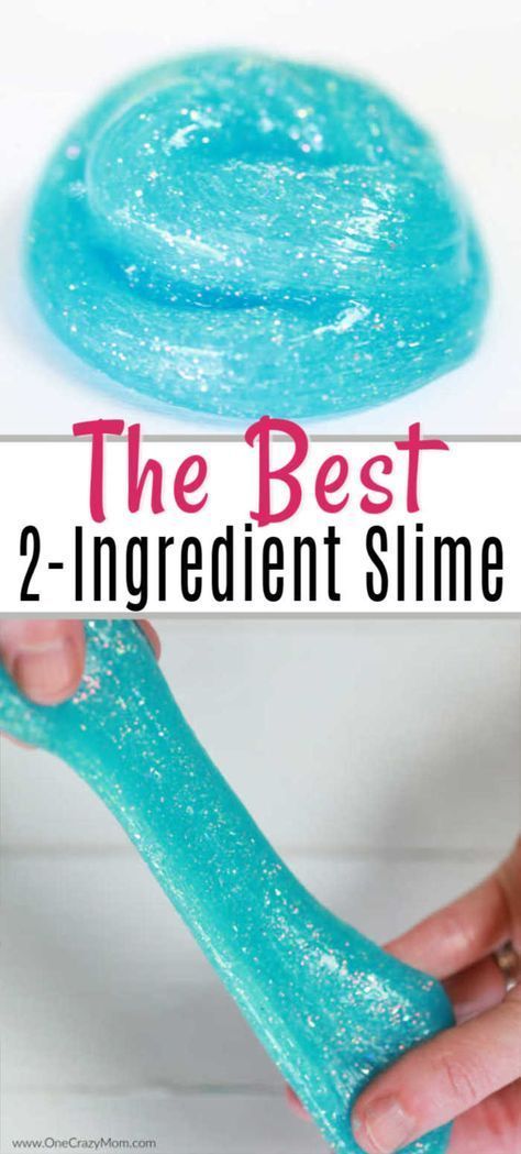 2 Ingredient Slime - How to make Slime with 2 Ingredients -   19 diy To Do When Bored slime ideas