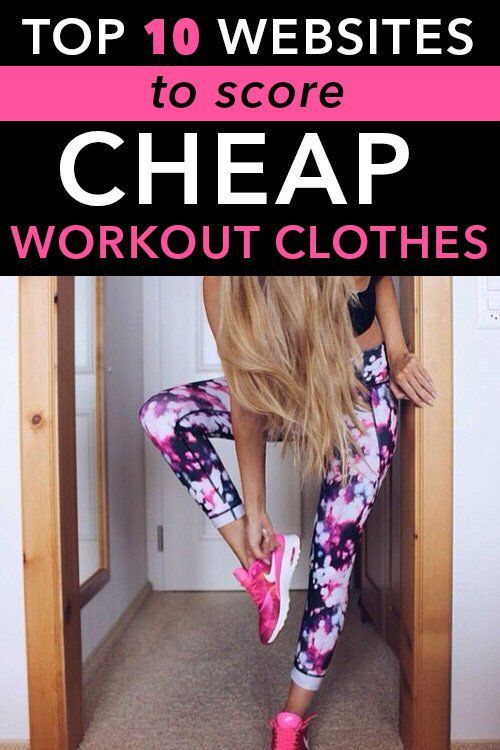 The Top Websites To Score Cheap Workout Clothes - Society19 -   19 fitness Clothes cheap ideas