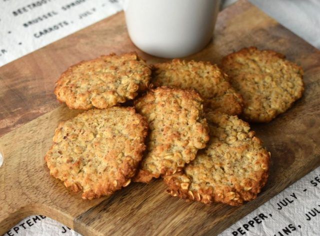 Galletas de avena caseras: una receta saludable y f?cil de hacer -   19 fitness Recetas galletas ideas