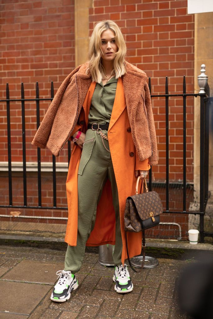 A guest is seen on the street during London Fashion Week February... in 2020 | Fashion, Street style -   19 street style London ideas