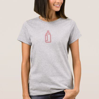 Simple Pink Ketchup Bottle Icon Shirt -   19 style Icons simple ideas
