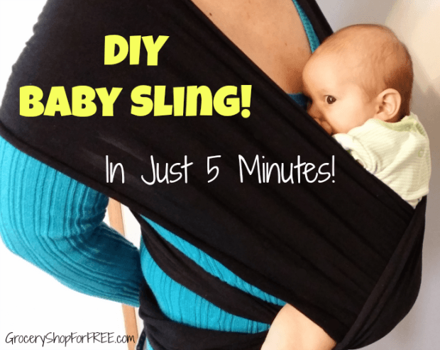 DIY Baby Sling In 5 Minutes! -   21 diy Baby sling ideas