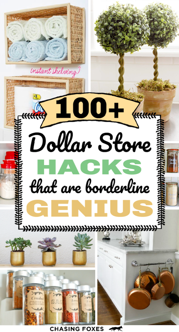 100+ DIY Dollar Store Hacks -   21 diy Dollar Tree crafts ideas