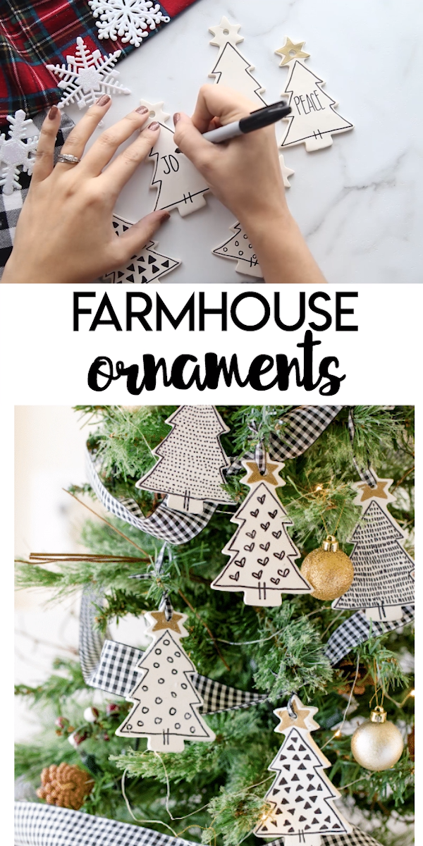 DIY Farmhouse Ornaments -   25 diy Christmas videos ideas