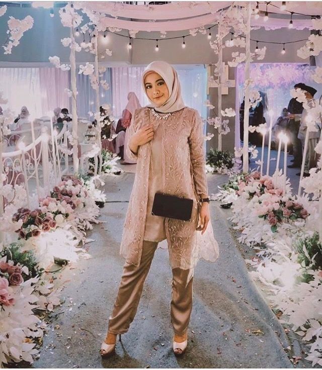 Baju Kondangan Hijab Modern Celana -   9 style Hijab kebaya ideas