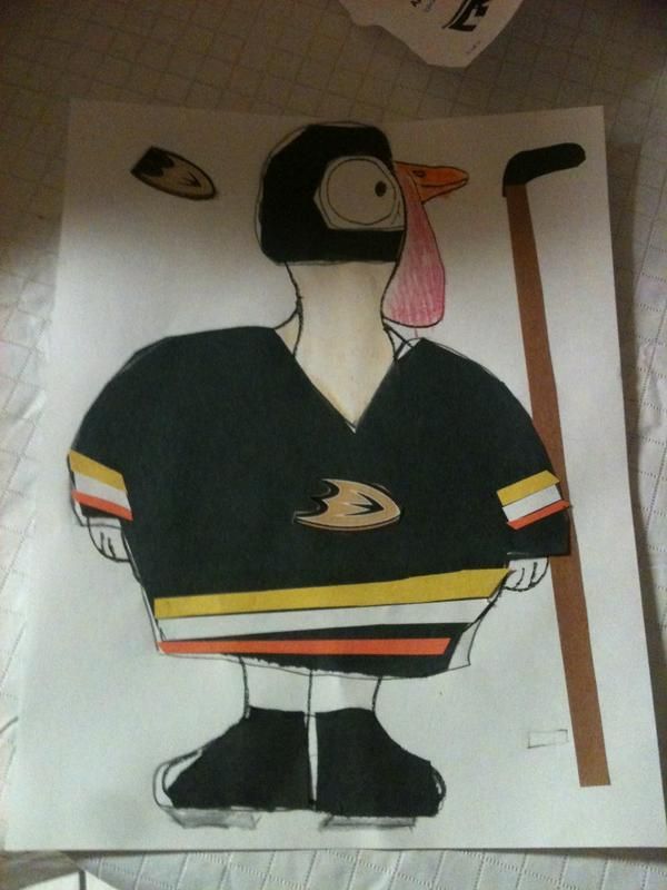 Anaheim Ducks (@AnaheimDucks) -   14 disguise a turkey project boy easy ideas