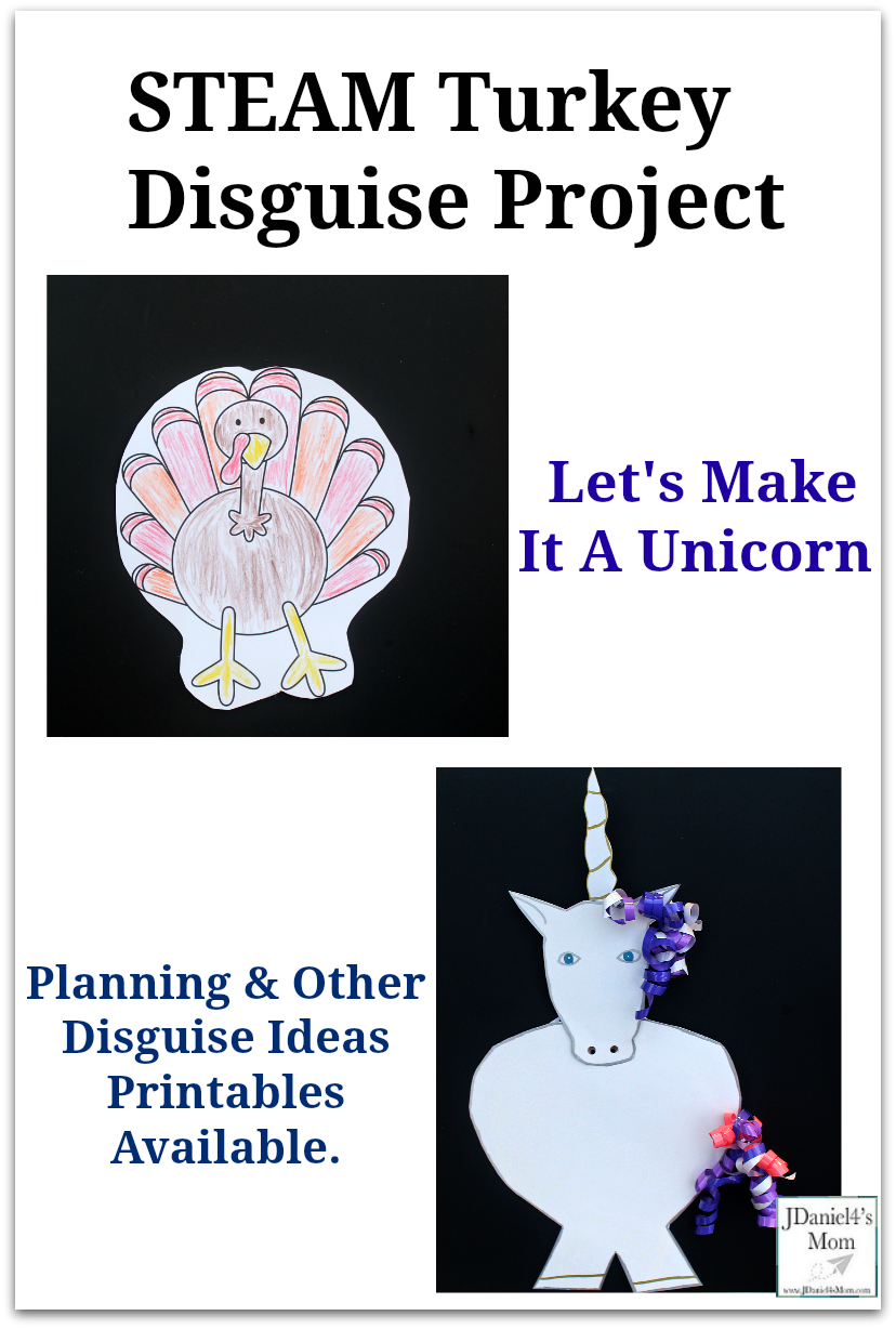 STEAM Turkey Disguise Project- Let's Make It A Unicorn -   14 mermaid turkey disguise project ideas