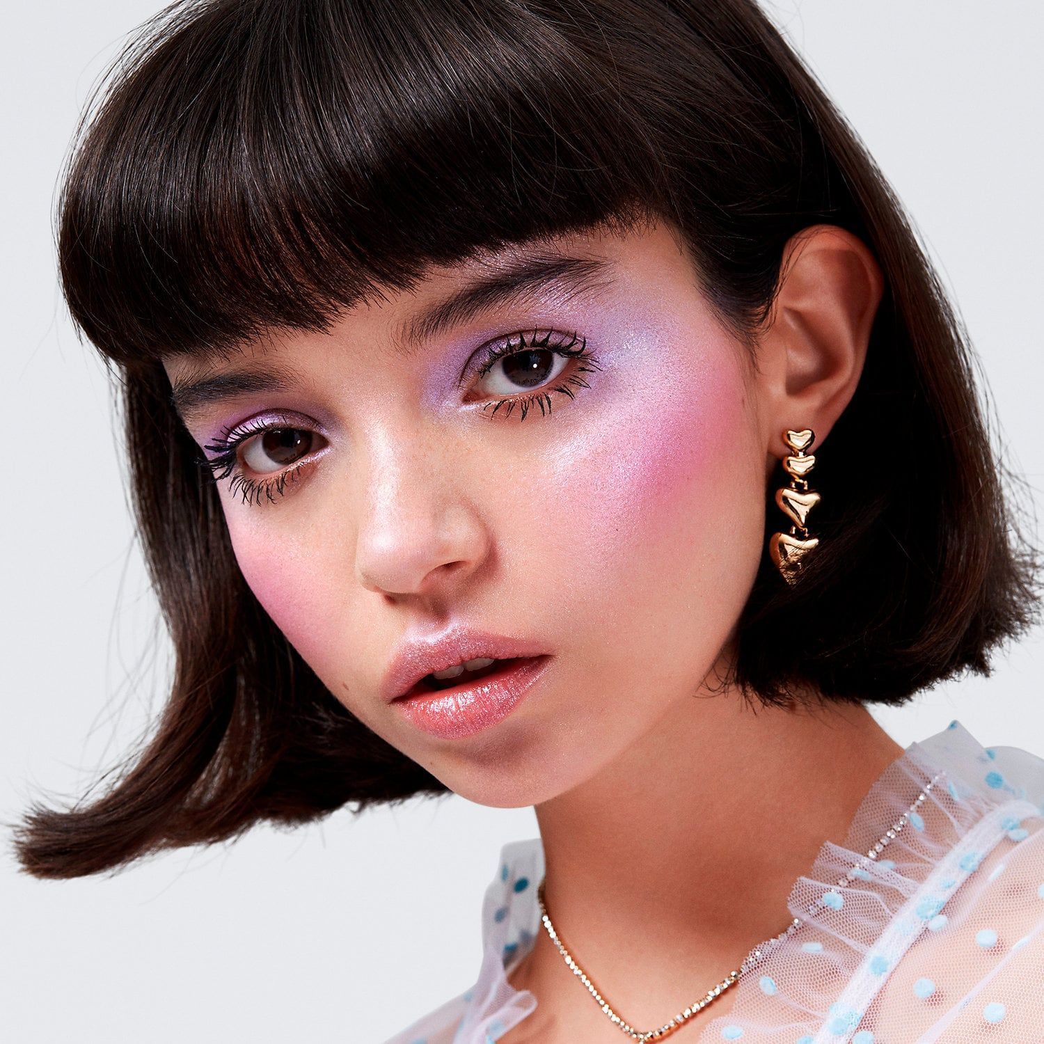 Holographic Stick -   15 70s beauty Editorial ideas