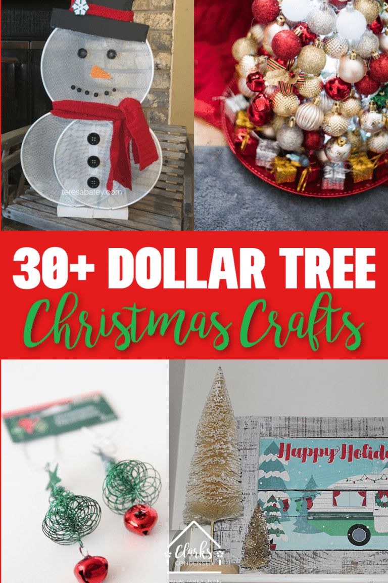 30+ DIY Dollar Tree Christmas Decor, Crafts and More - Clarks Condensed -   16 xmas crafts decorations dollar stores ideas