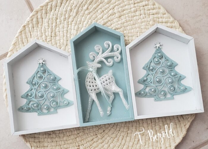 15 Ways to Use Dollar Tree Wooden Houses -   16 xmas crafts decorations dollar stores ideas