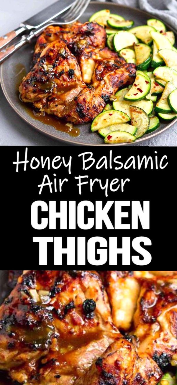 Honey Balsamic Air Fryer Chicken -   17 air fryer recipes chicken thighs ideas