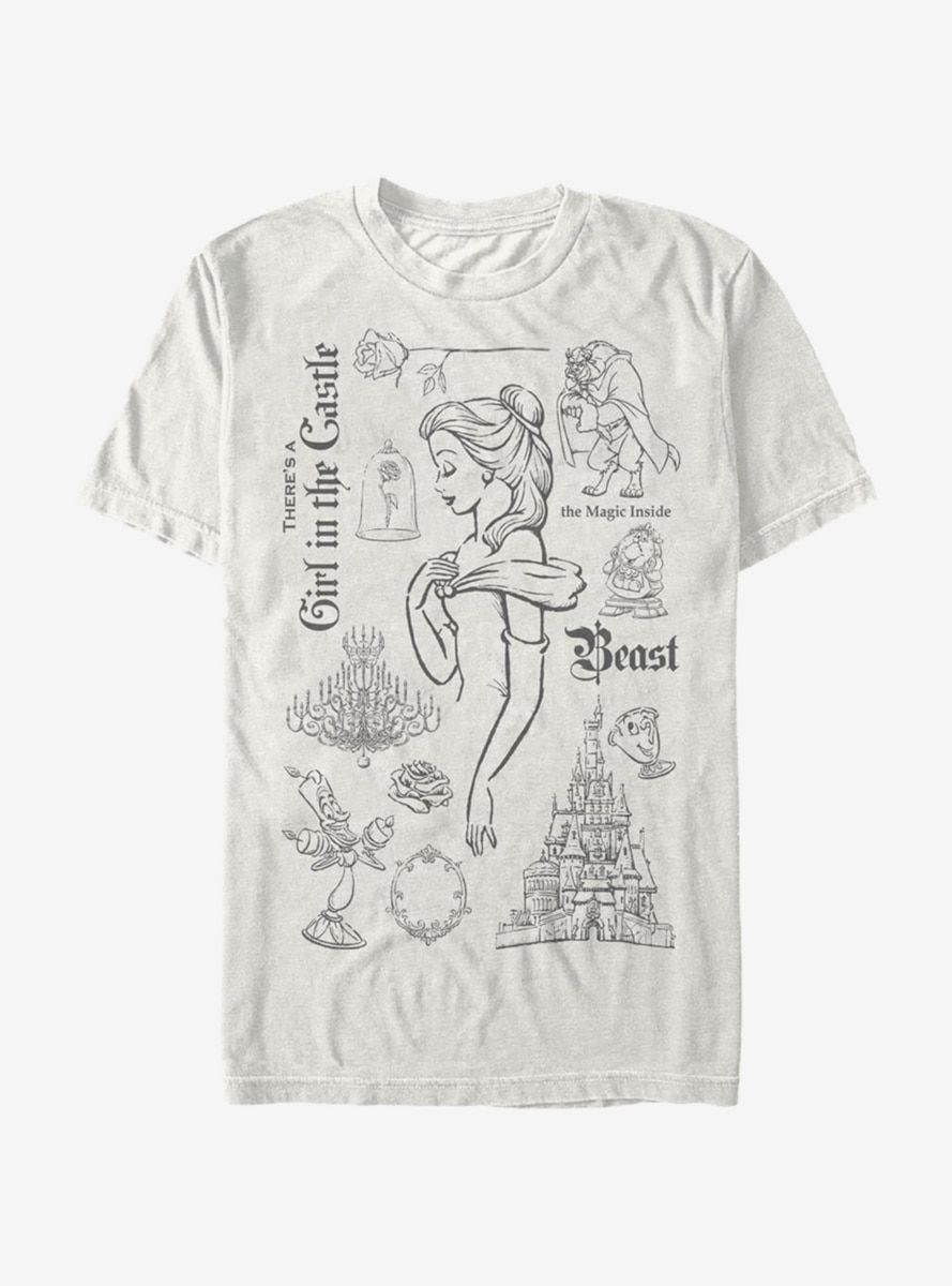 Disney Beauty and The Beast Beast In The Castle T-Shirt -   17 beauty And The Beast castle ideas