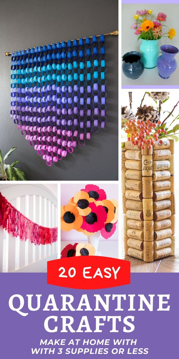 20 At-Home Quarantine Crafts for Adults -   17 diy projects to try crafts ideas