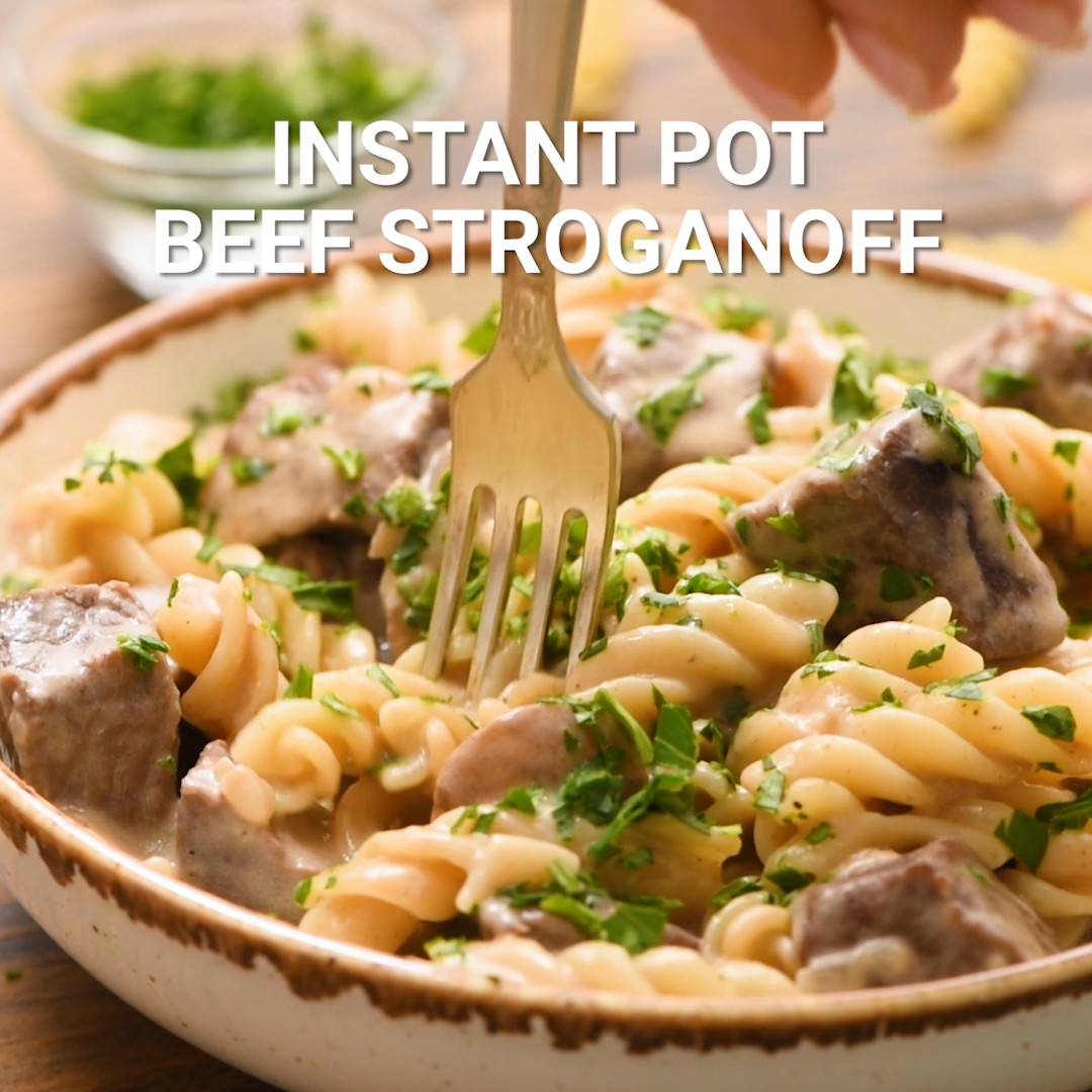 Instant Pot Beef Stroganoff -   17 instant pot recipes healthy family dinners beef ideas