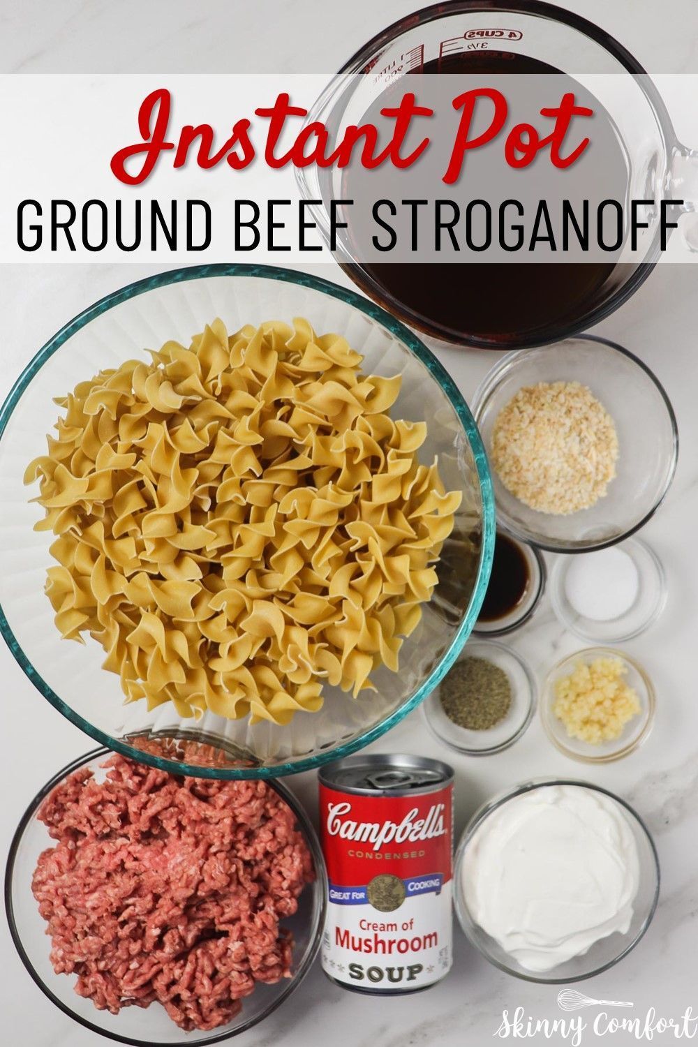 Instant Pot Ground Beef Stroganoff -   17 instant pot recipes healthy family dinners beef ideas