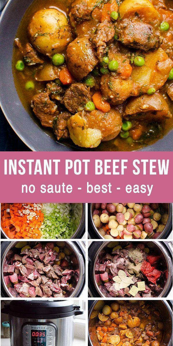 How to make Instant Pot Beef Stew with a lot of flavor and simple ingredients. Pressure cooker beef -   17 instant pot recipes healthy family dinners beef ideas