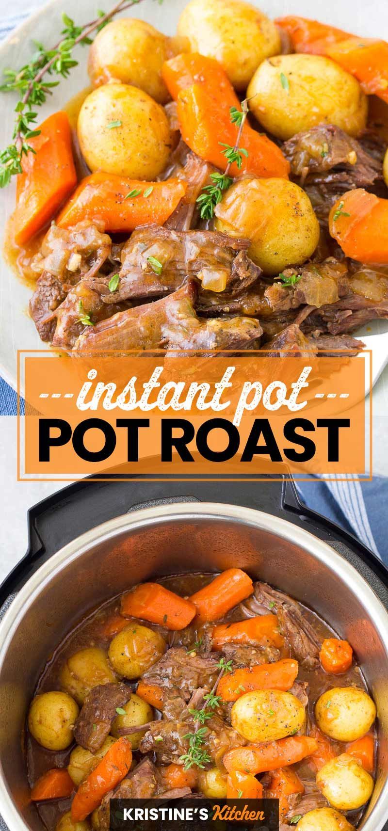 Instant Pot Pot Roast -   17 instant pot recipes healthy family dinners beef ideas