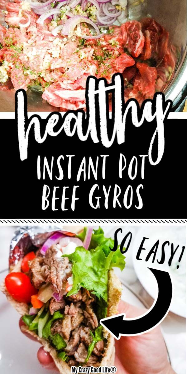 21 Day Fix Instant Pot Beef Gyros -   17 instant pot recipes healthy family dinners beef ideas