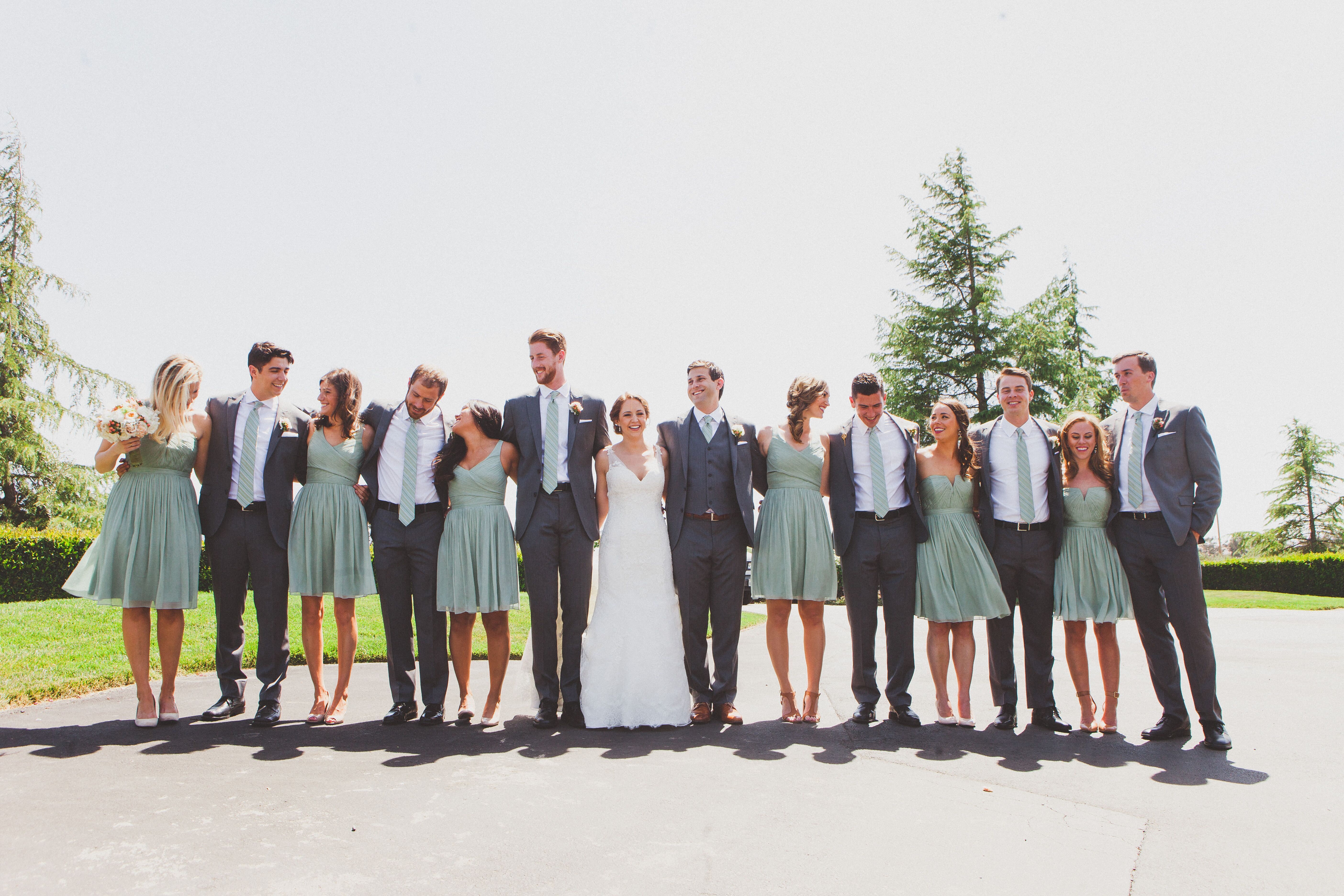 Sage Green and Gray Wedding Party -   17 sage green wedding party ideas