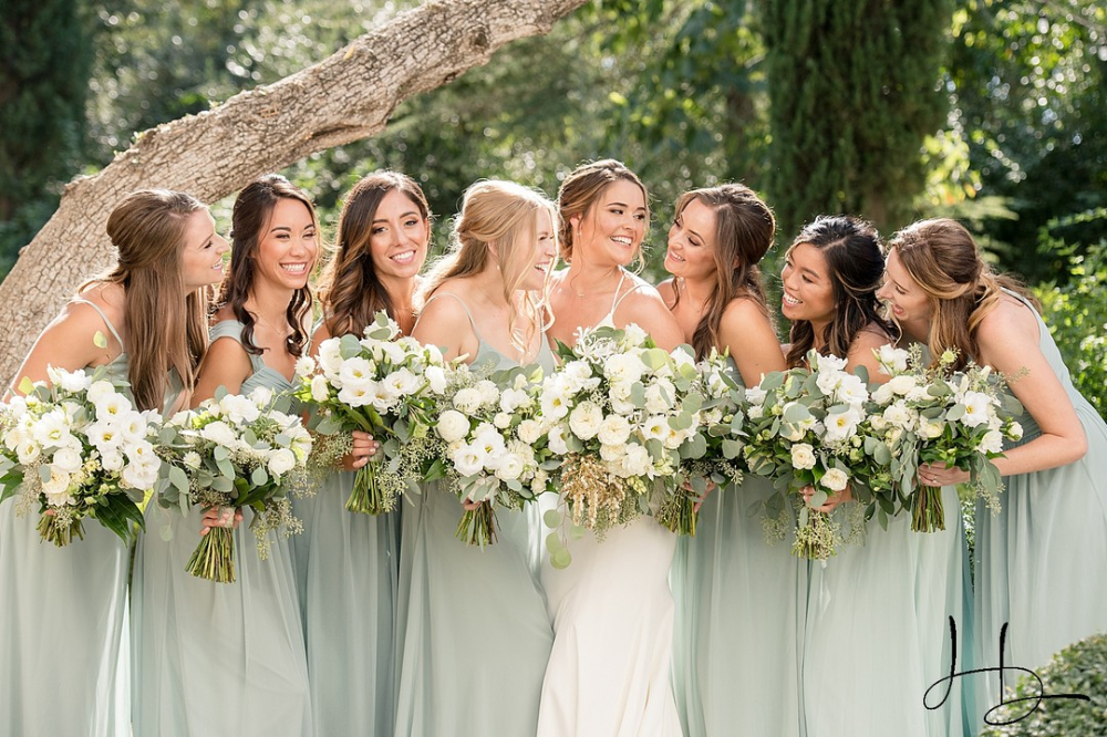Sage Green Bridesmaid Dresses Real Weddings | Birdy Grey -   17 sage green wedding party ideas