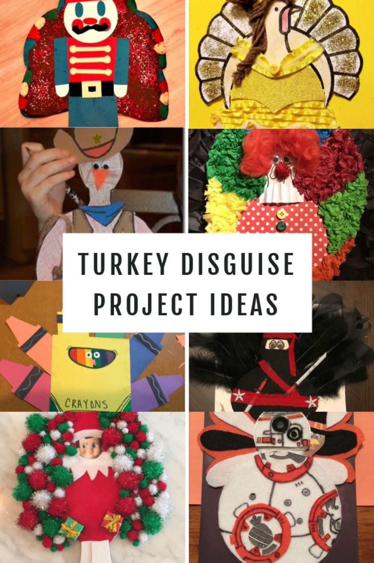 Turkey Disguise Project Ideas -   17 turkey disguise project template ideas