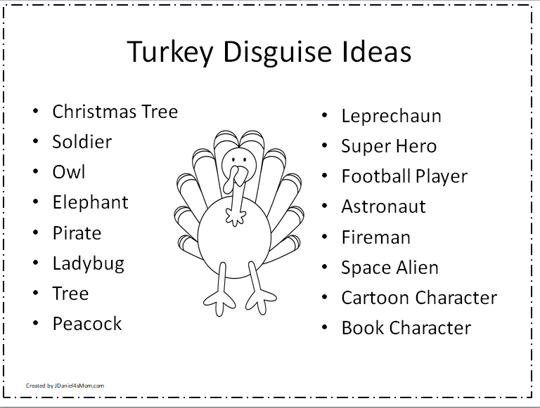 STEAM Turkey Disguise Project- Let's Make It A Unicorn -   17 turkey disguise project template ideas