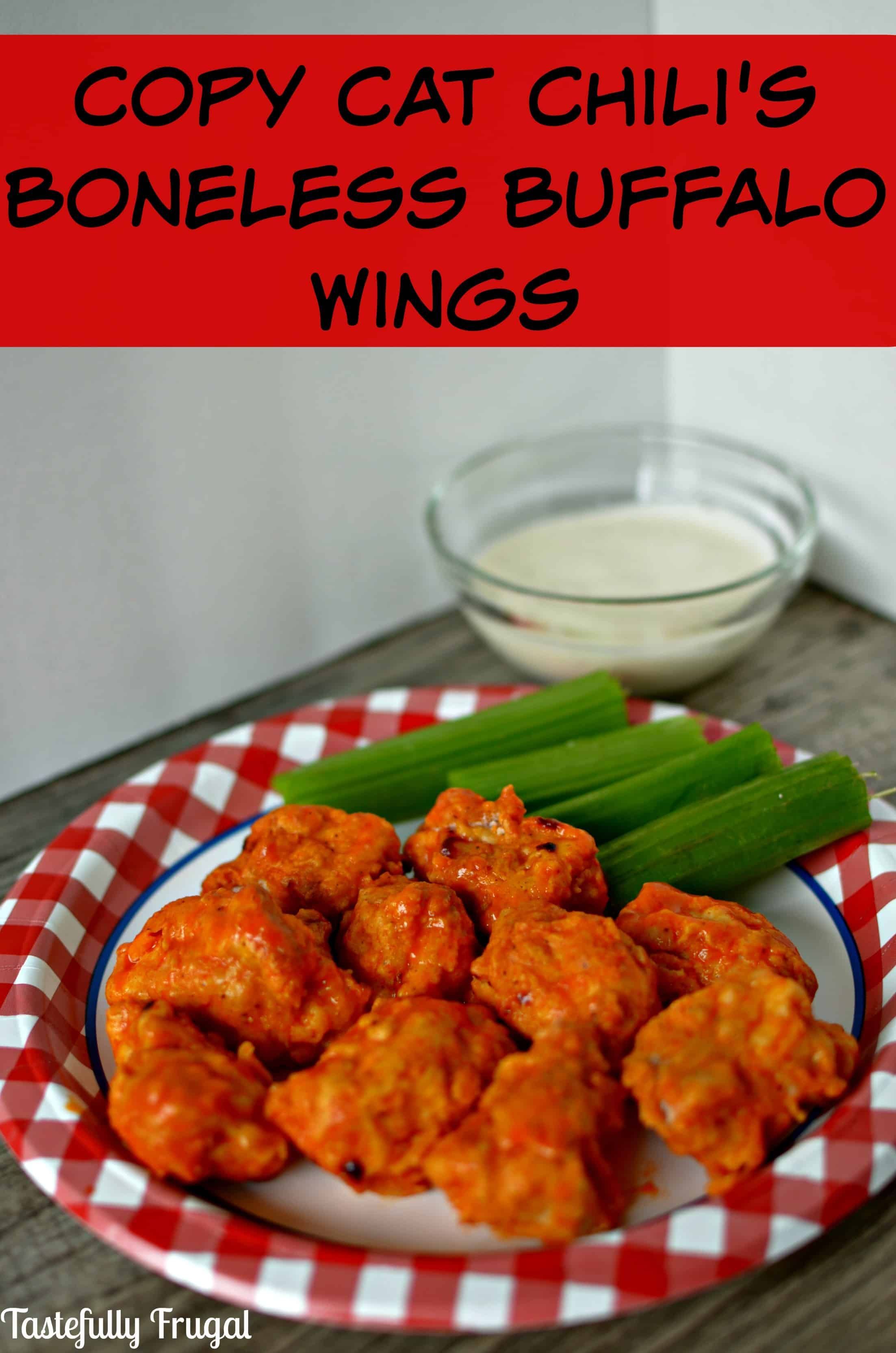 Copy Cat Chili's Boneless Buffalo Wings {and Air Fryer 100 Review} - Tastefully Frugal -   18 air fryer recipes chicken boneless wings ideas