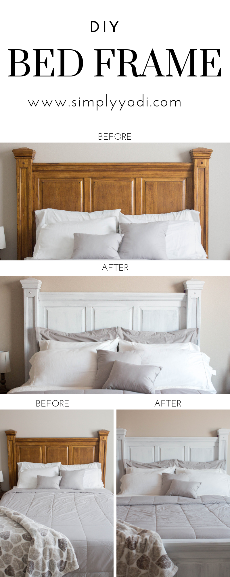 18 diy Bed Frame painting ideas