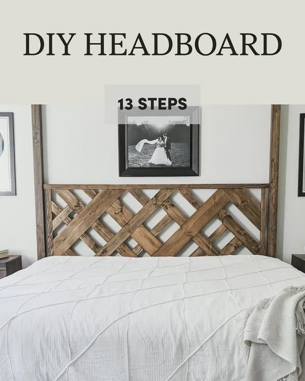 DIY HEADBOARD -   18 diy Headboard pallet ideas